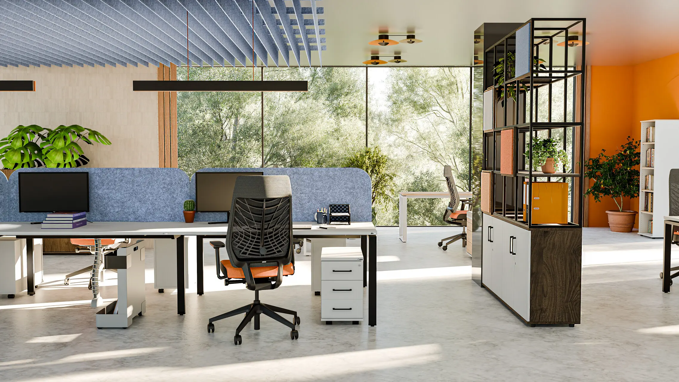 Maro Brevo Akustikdecke im Meetingraum