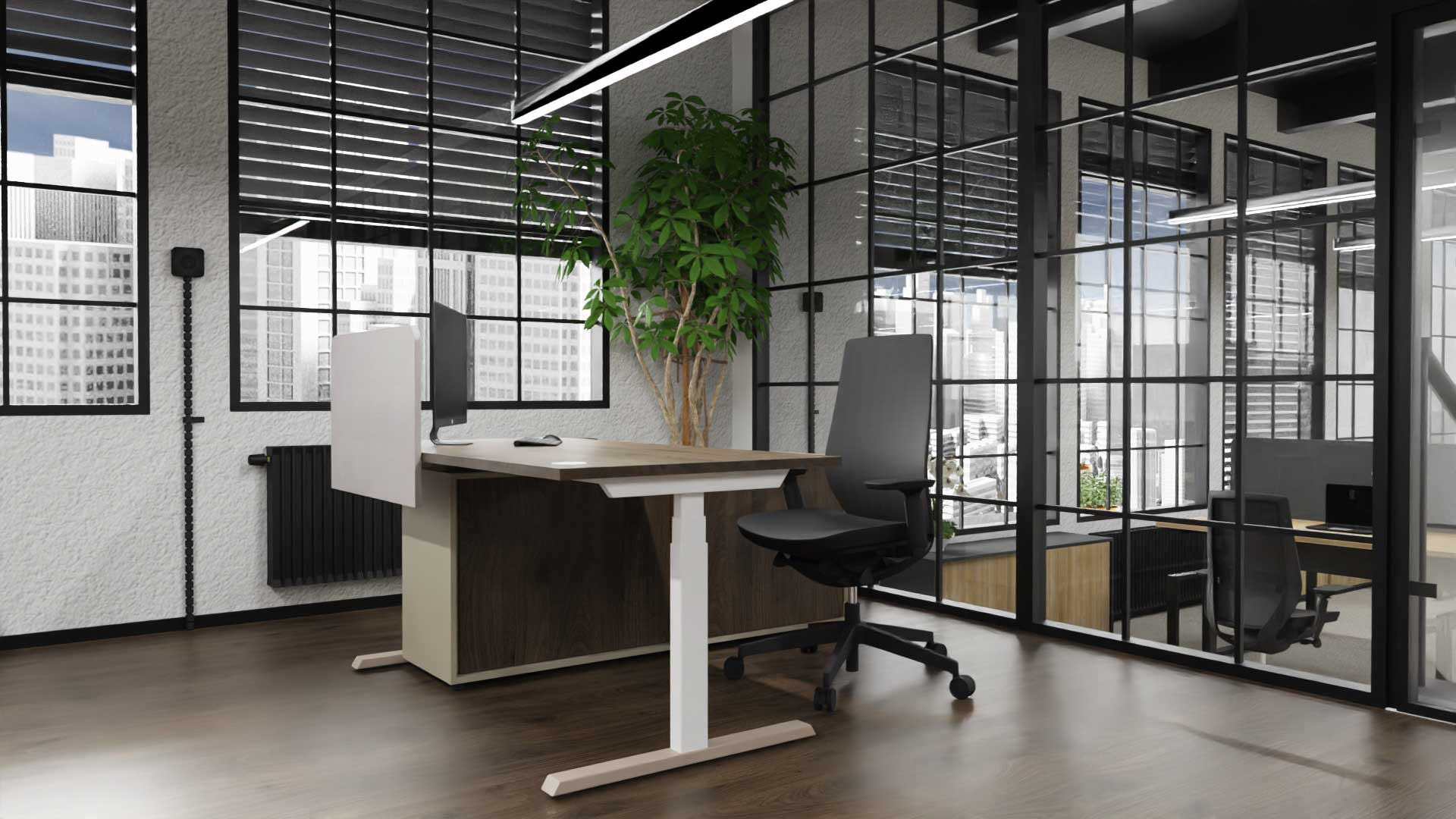 Maro Lano-E 300 Schreibtisch – Architekturbüro
